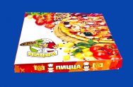 Коробка под пиццу 310х310мм цветная